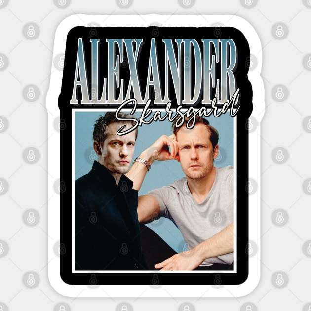 Alexander Skarsgard Sticker by TeesBySilvia